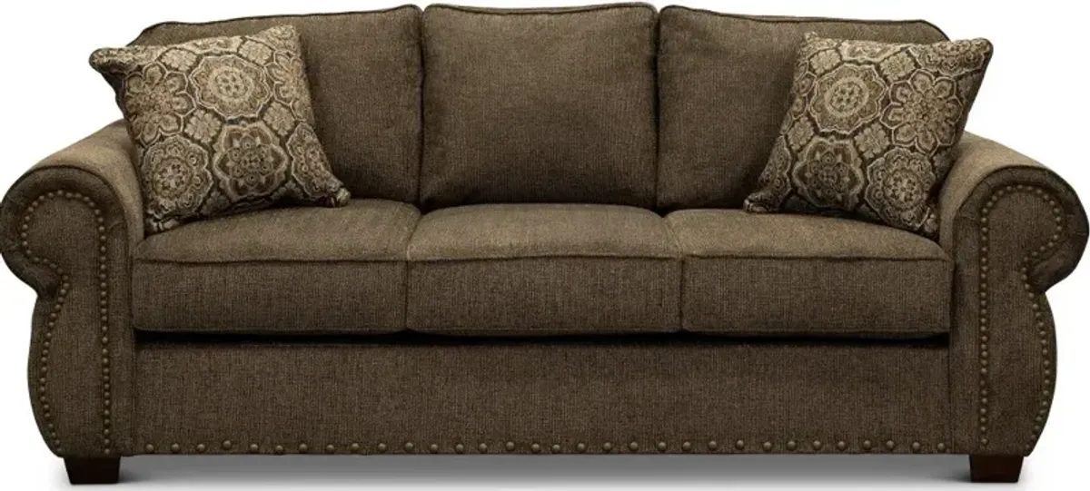 Southport Brown Queen Sofa Bed