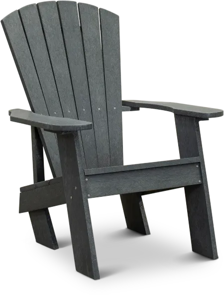 Gray Outdoor Patio Rocking Adirondack Chair - Captiva