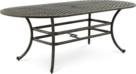 Macan Patio Metal Dining Table