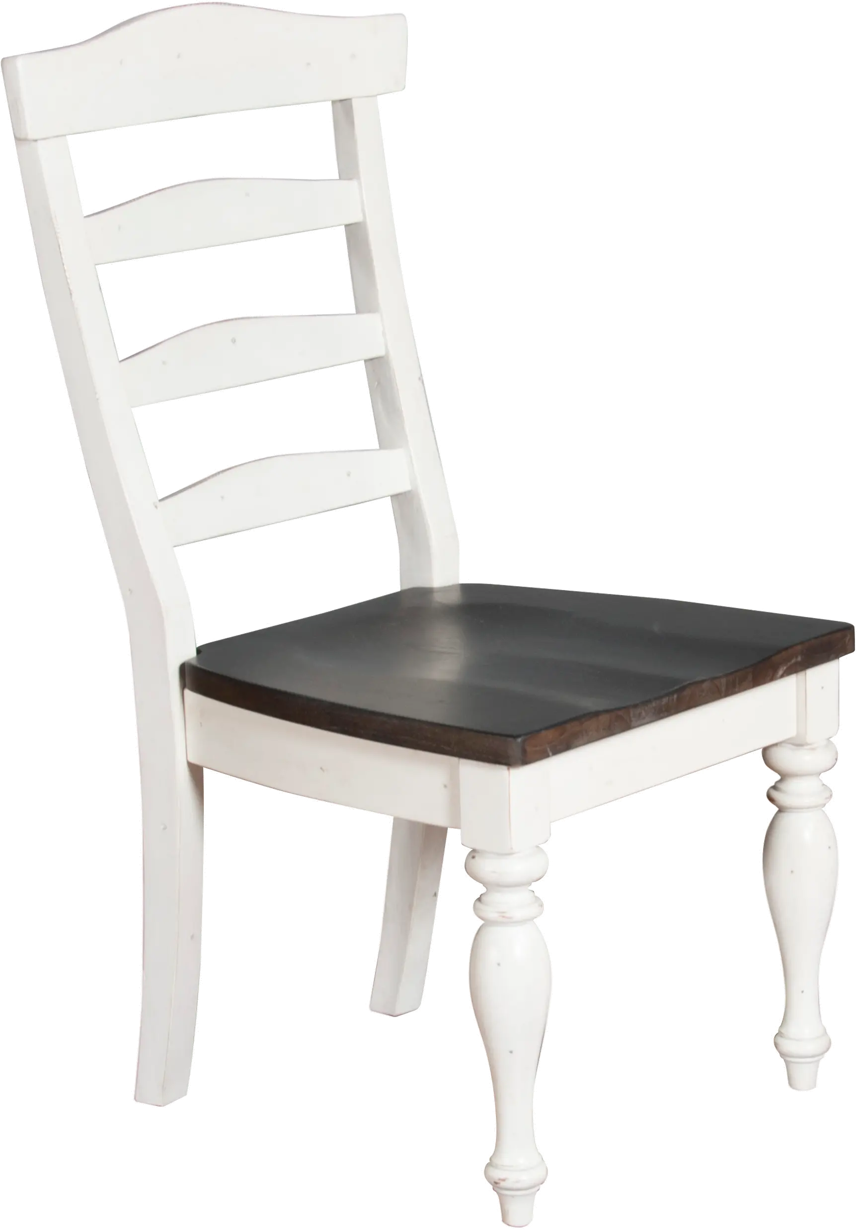 Bourbon County White Two-Tone Dining Chair