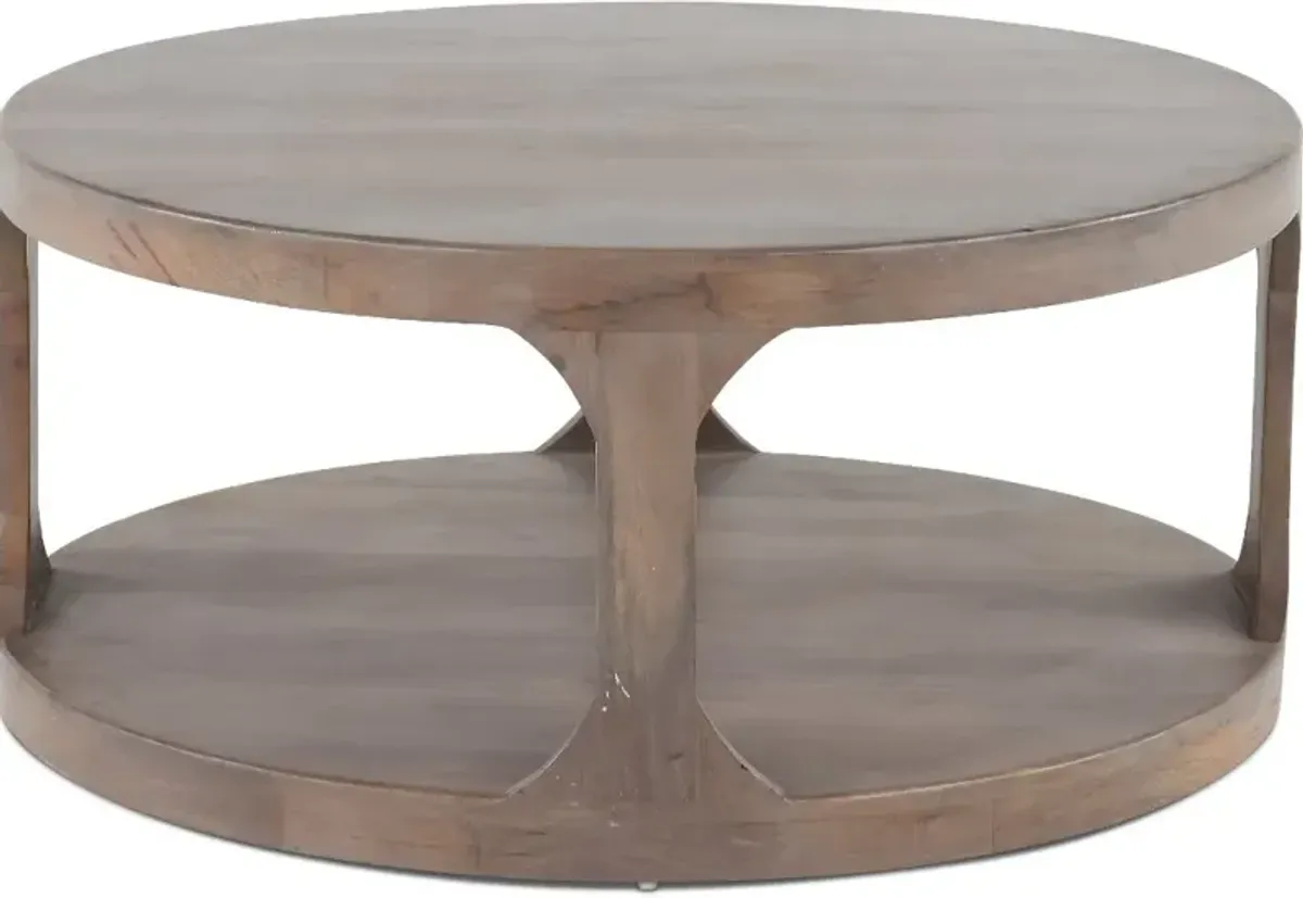 Mabel Misty Ash Round Coffee Table