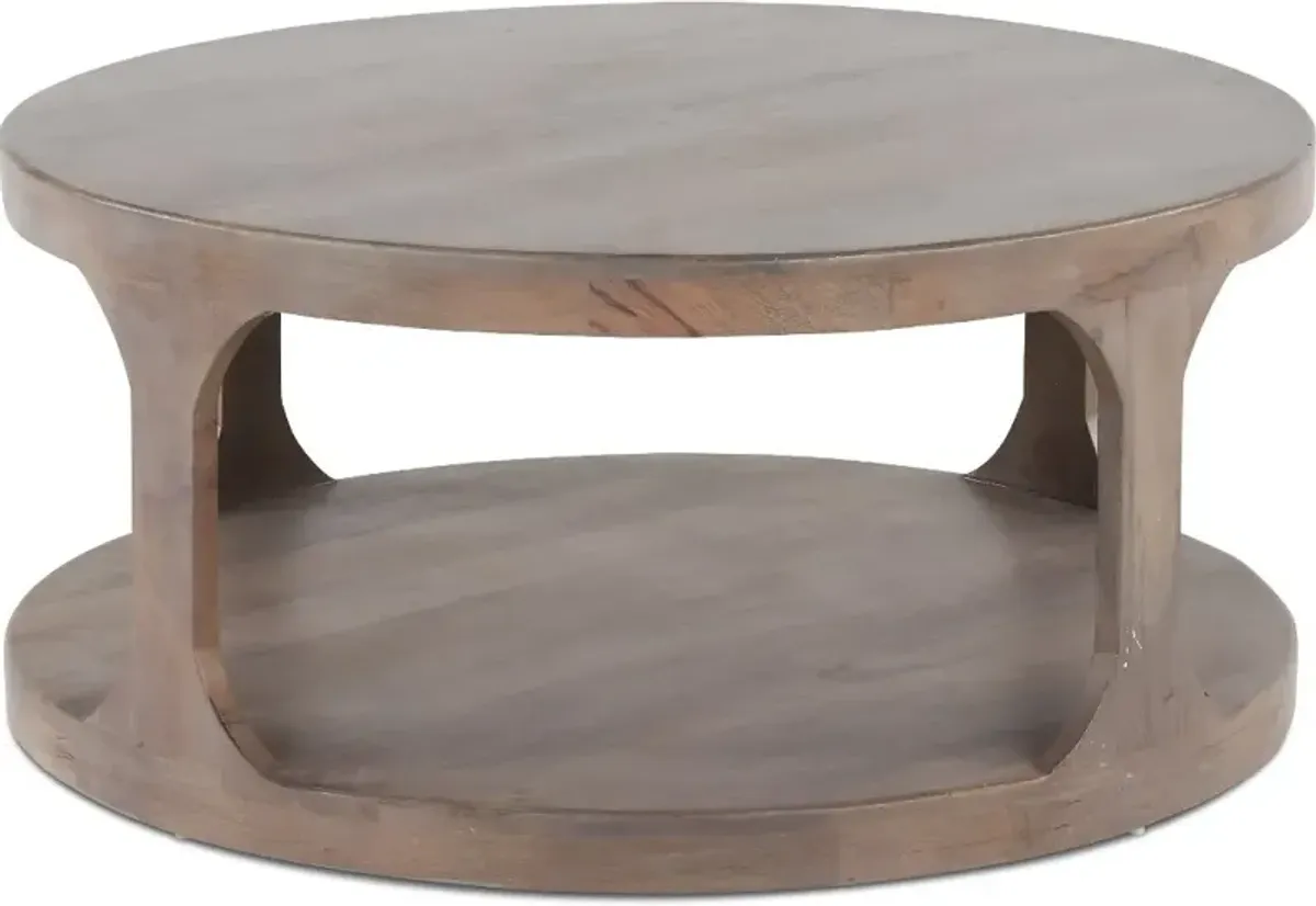 Mabel Misty Ash Round Coffee Table