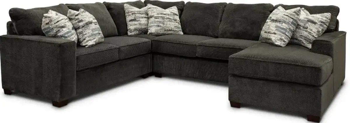 Autumn Gray 4 Piece Sectional