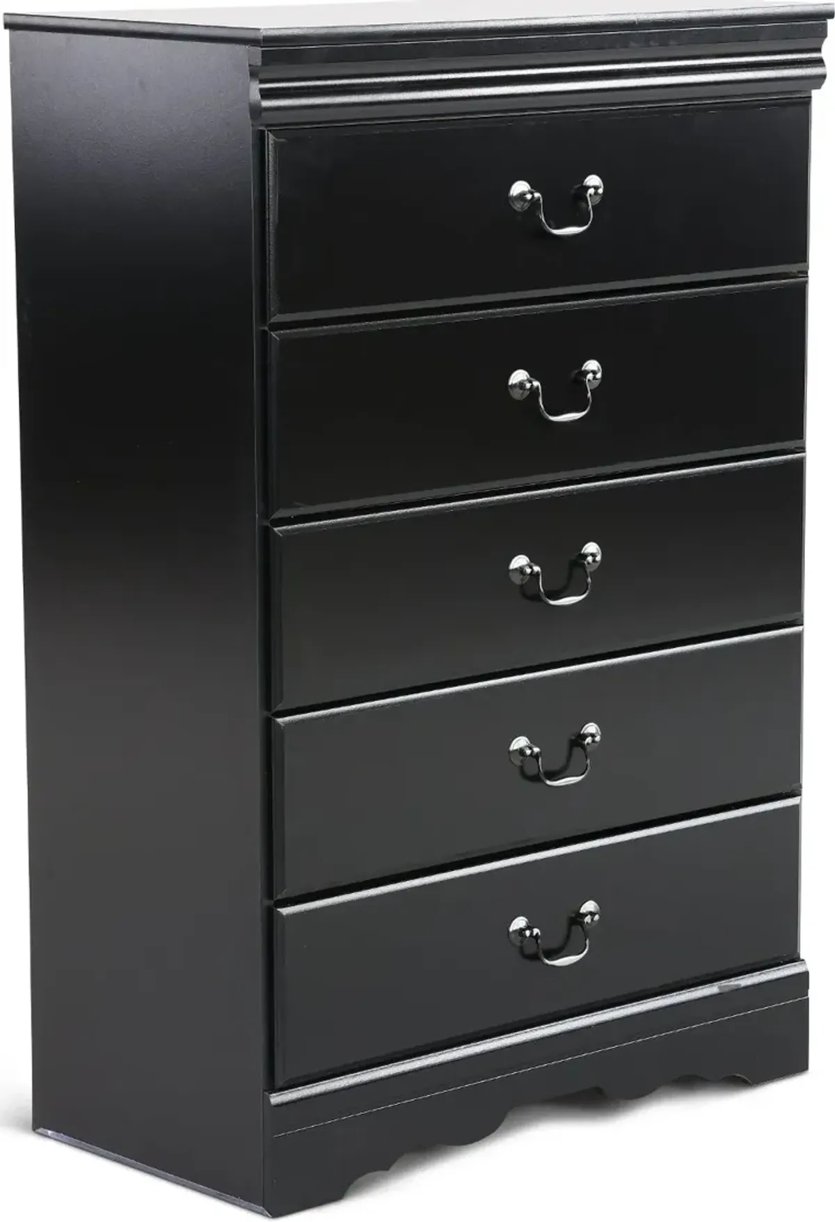 Huey Vineyard Black Chest of Drawers