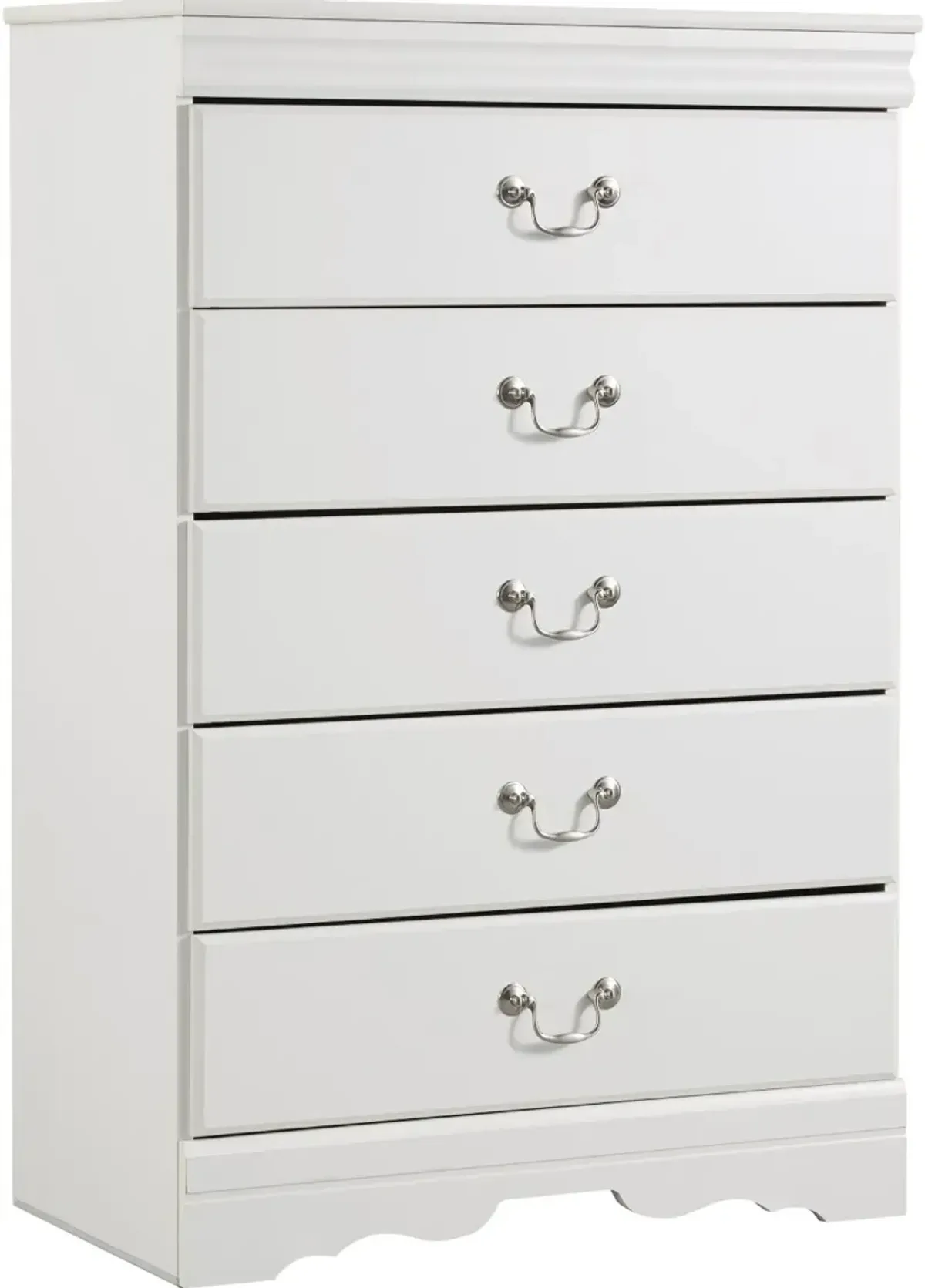 Anarasia White Chest of Drawers