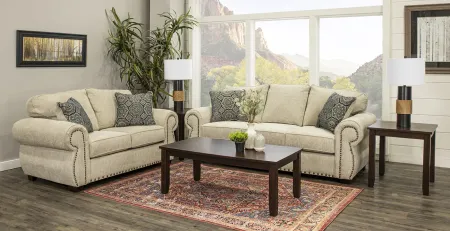 Southport Tan 7 Piece Living Room Set