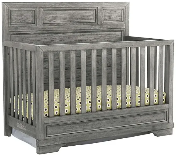 Foundry Pewter Gray 4-in-1 Convertible Crib