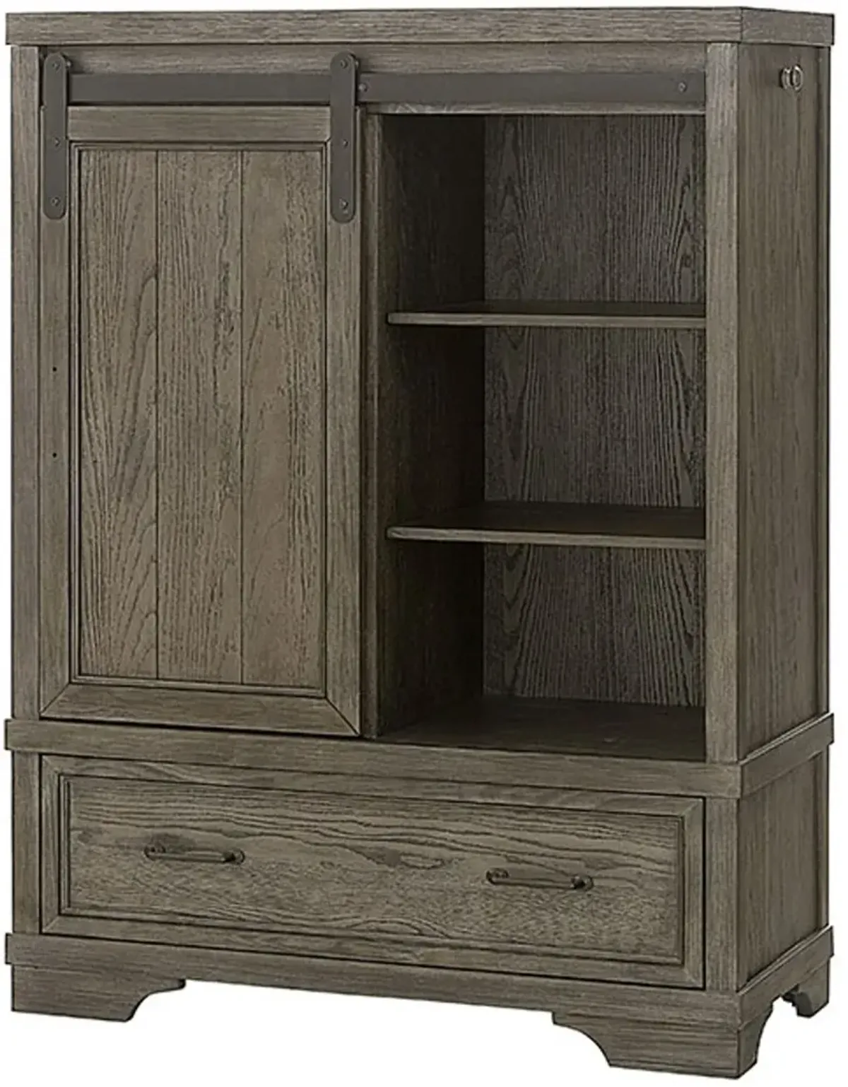 Foundry Pewter Gray Chifforobe