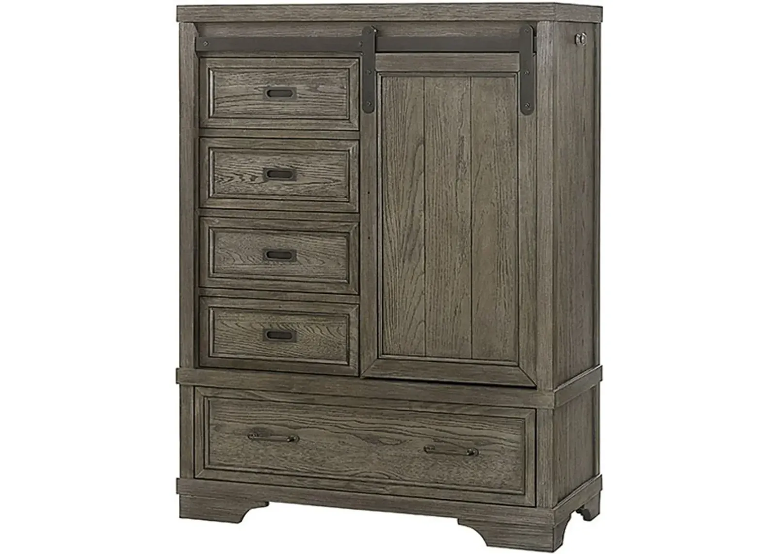 Foundry Pewter Gray Chifforobe