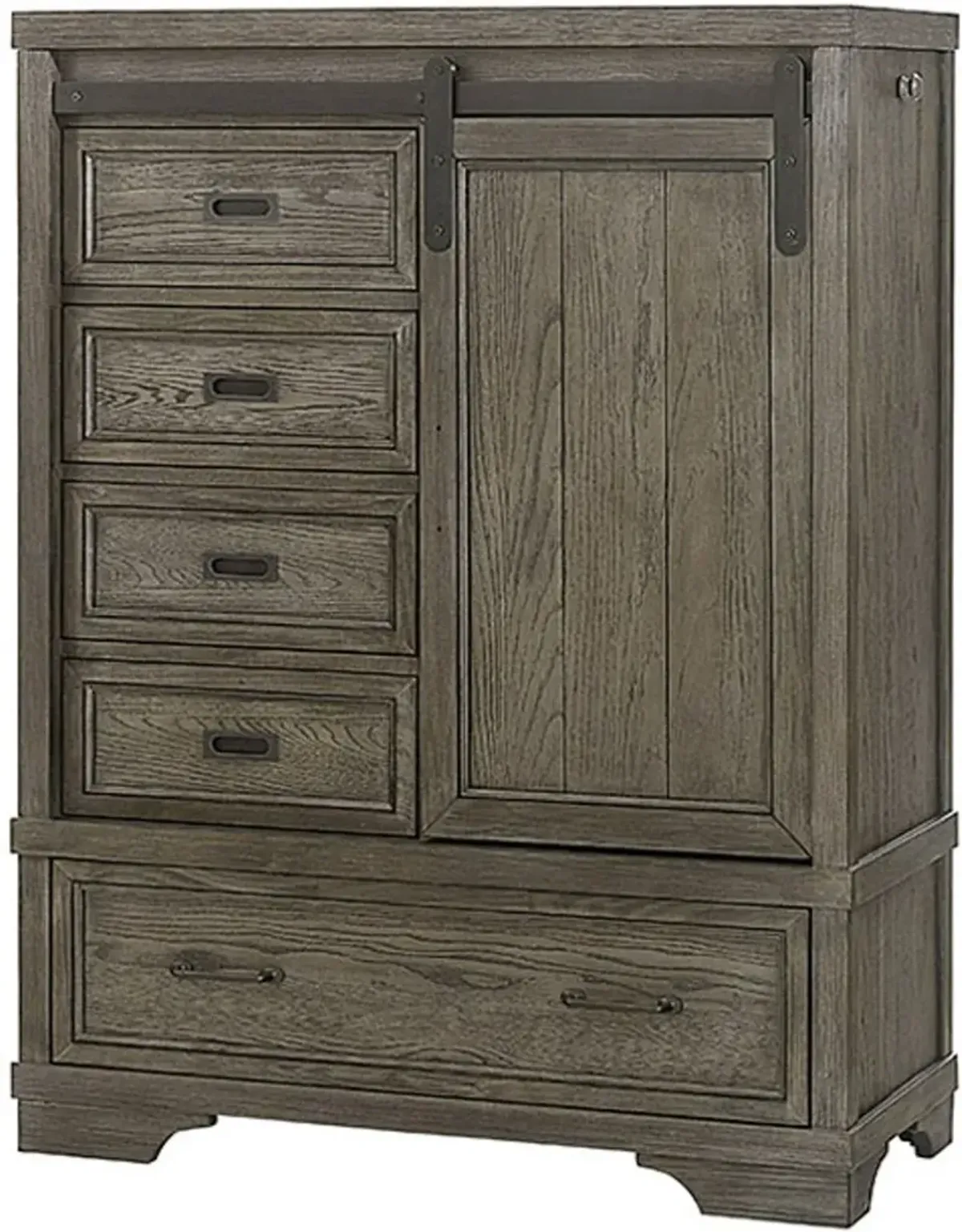 Foundry Pewter Gray Chifforobe