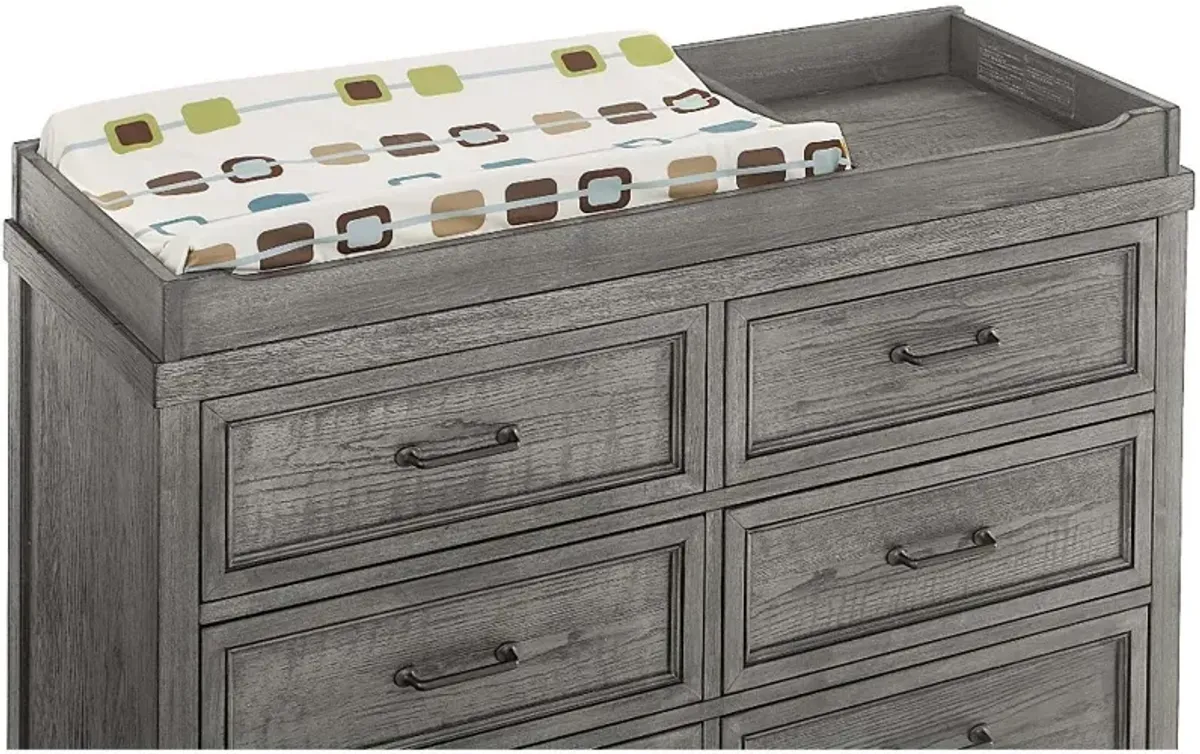 Foundry Pewter Gray Changer Top