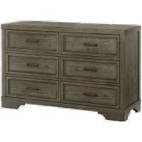Foundry Pewter Gray Dresser