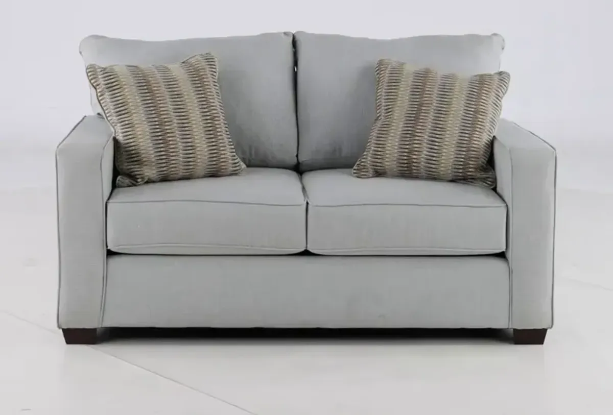 Gavin Sky Gray Loveseat