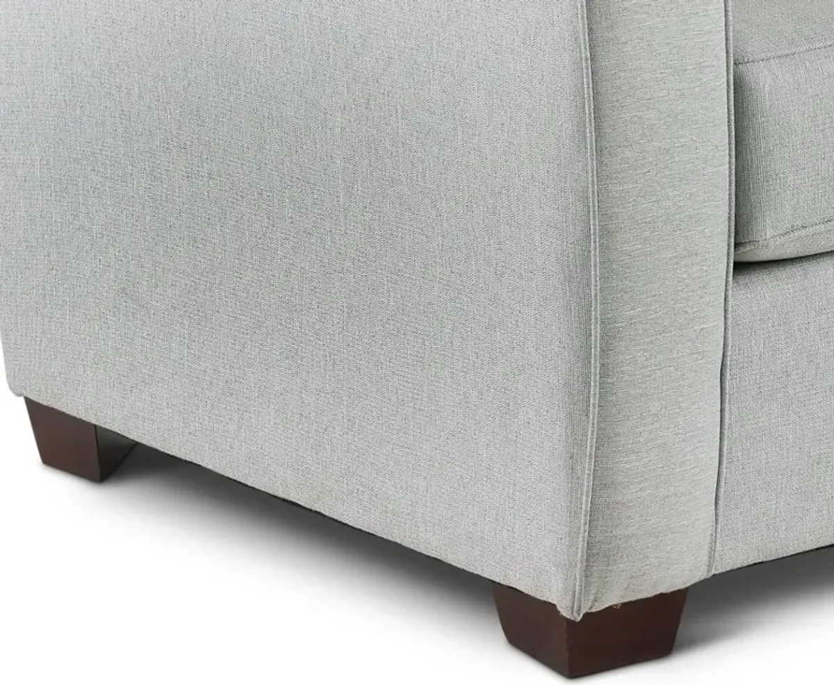 Gavin Sky Gray Loveseat