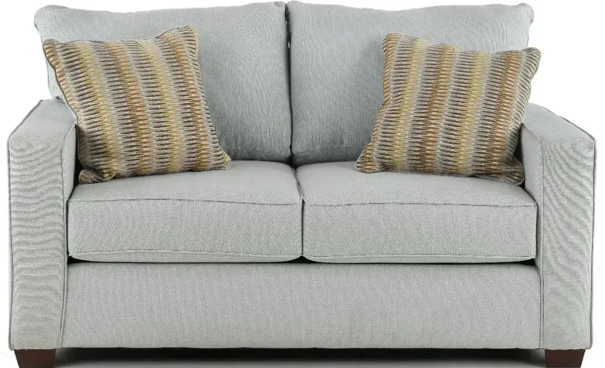 Gavin Sky Gray Loveseat