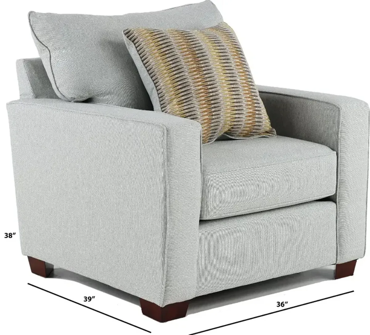 Gavin Sky Gray Chair