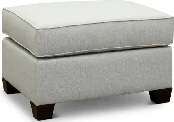 Gavin Sky Gray Ottoman