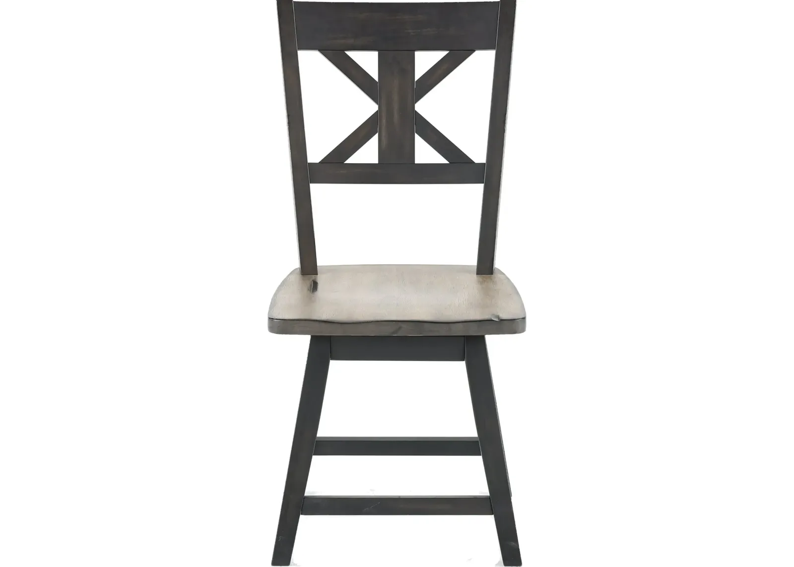 Orlando Sand and Black Swivel Dining Room Chair