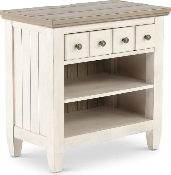 Heartland Antique White Nightstand