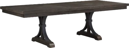 Revolution Gray Brown Dining Table