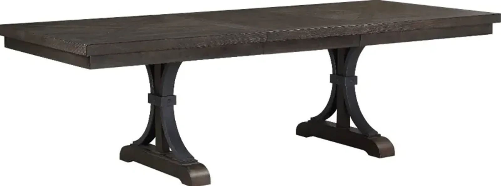 Revolution Gray Brown Dining Table