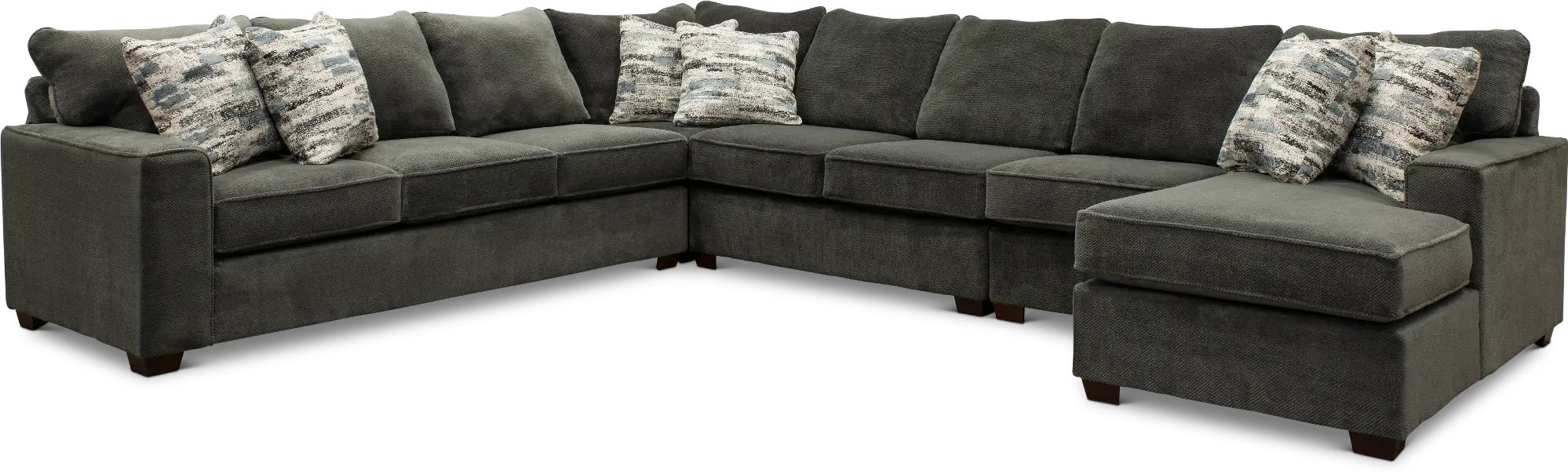 Autumn Gray 5 Piece Sectional