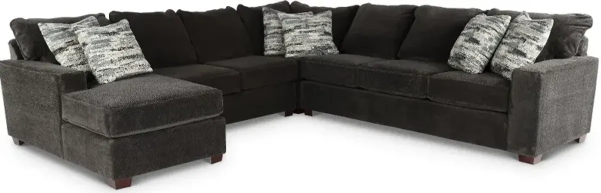 Autumn Gray 4 Piece Sectional