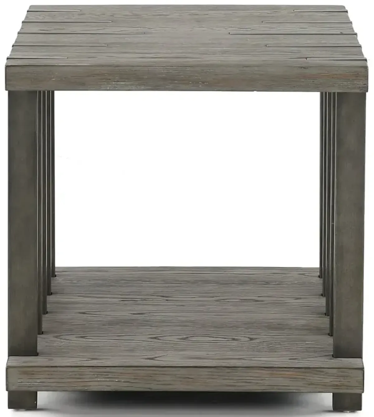 Eldridge Weathered Gray End Table