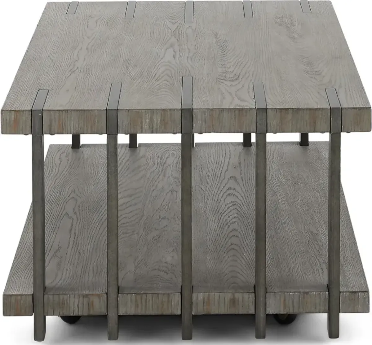 Eldridge Weathered Gray Coffee Table