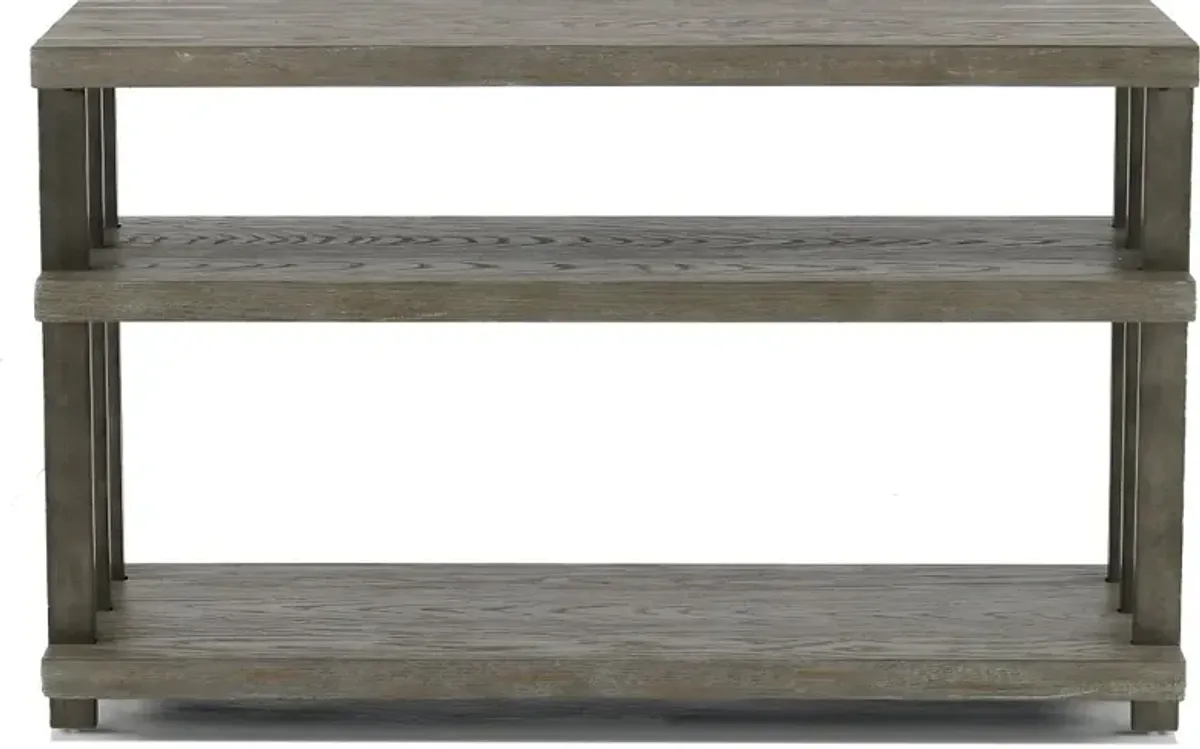 Eldridge Weathered Gray Sofa Table