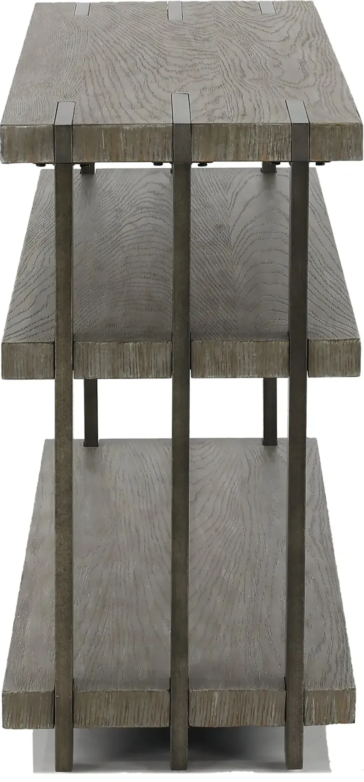 Eldridge Weathered Gray Sofa Table