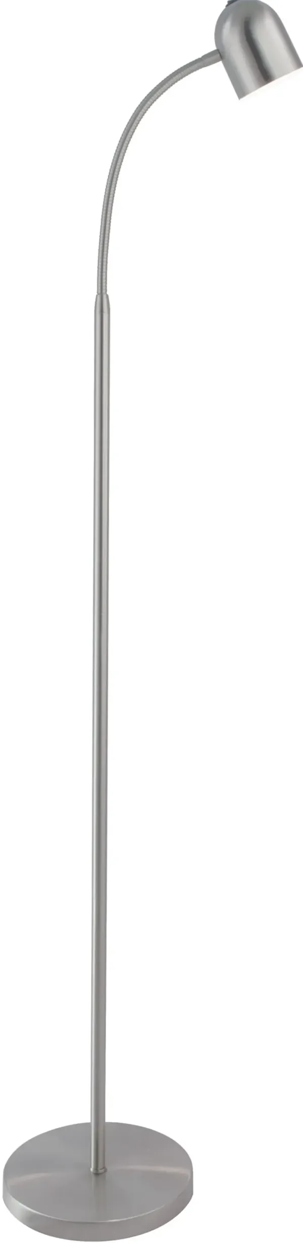 Brushed Nickel Transitional LED Floor Lamp - Tiara