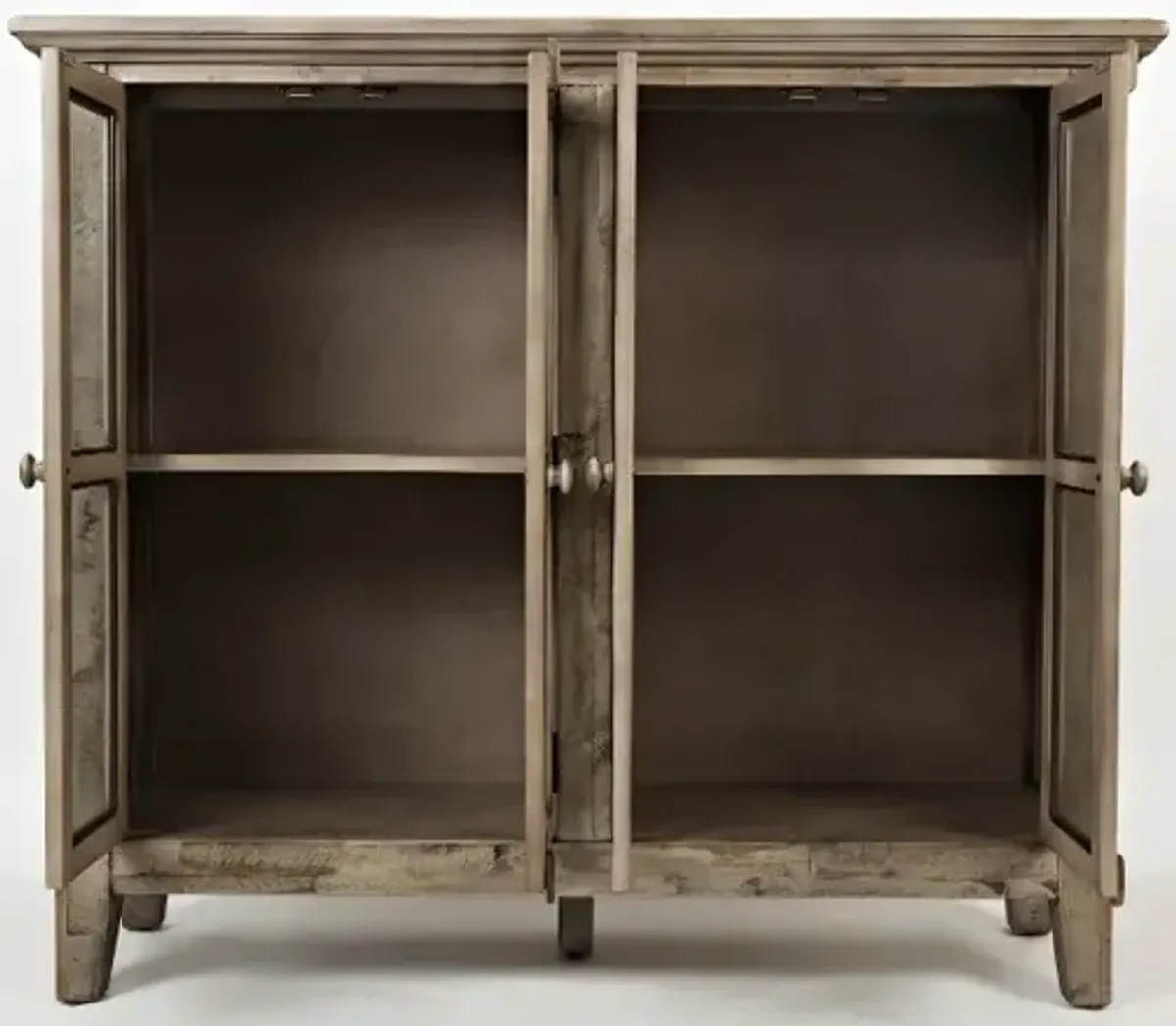 Rustic Shores Watch Hill Gray Accent Cabinet