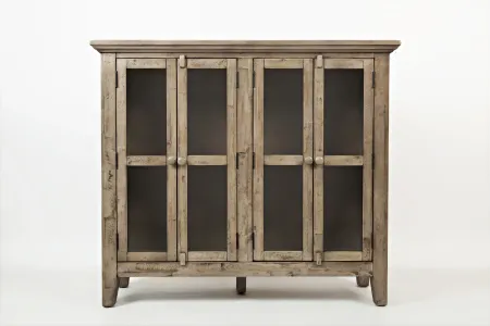Rustic Shores Watch Hill Gray Accent Cabinet