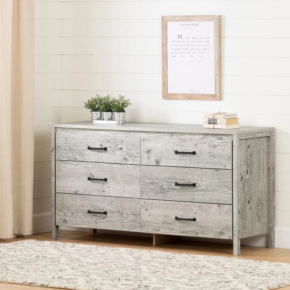 Gravity Rustic Seaside Pine Dresser - South Shore