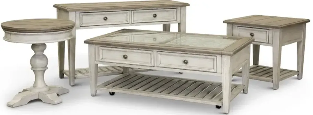 Heartland Weathered White Oak Coffee Table