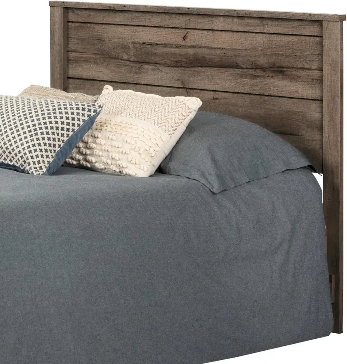 Modern Fall Oak Brown Full Headboard - South Shore