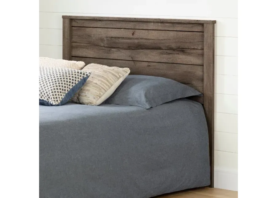 Modern Fall Oak Brown Full Headboard - South Shore