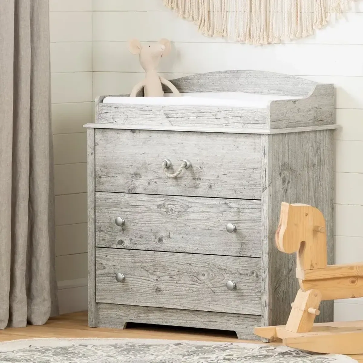 Aviron Seaside Pine Changing Table - South Shore