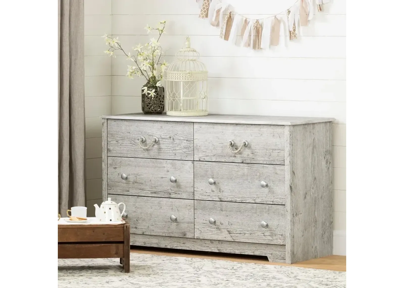 Aviron Seaside Pine Dresser - South Shore