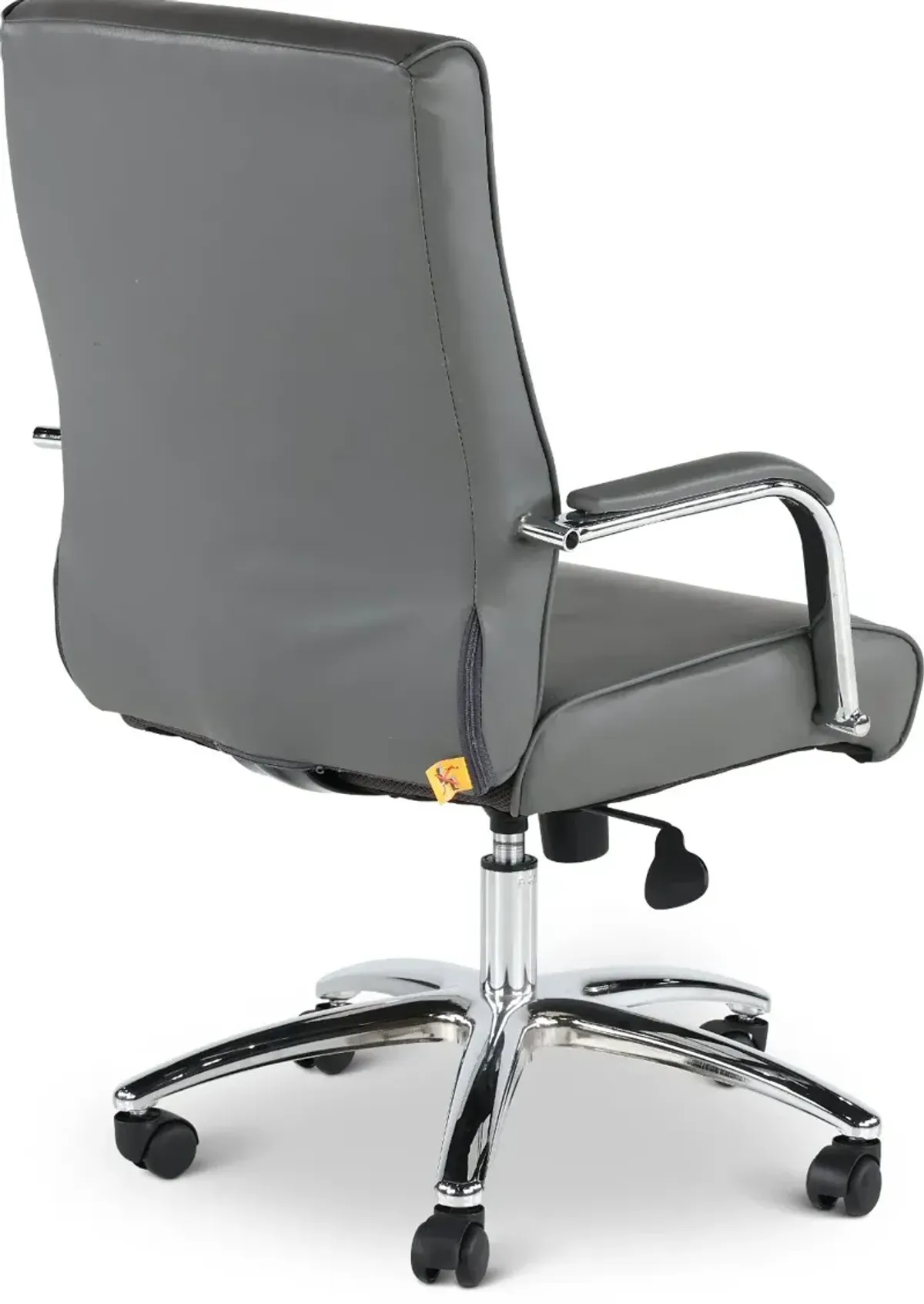 Modern Executive Series Gray CareSoft Vinyl Office Chair