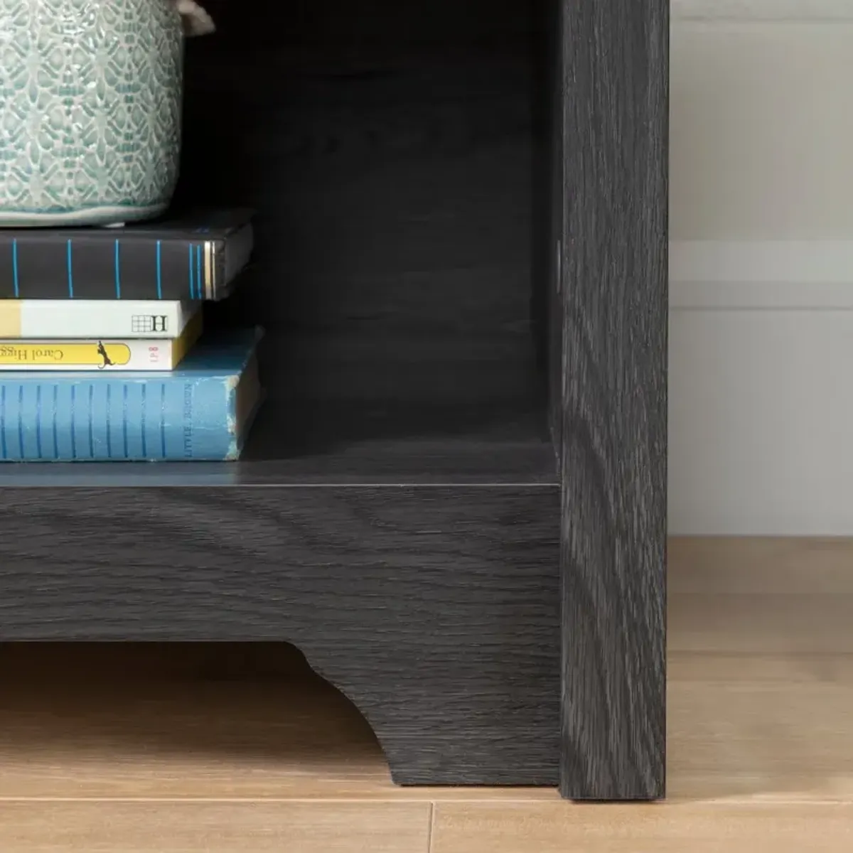 Fusion 60 Inch Gray Oak TV Stand - South Shore