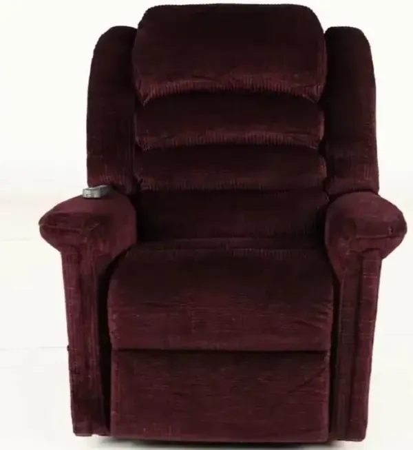 Soother Wine Power Reclining Lift Chair with Heat and Massage