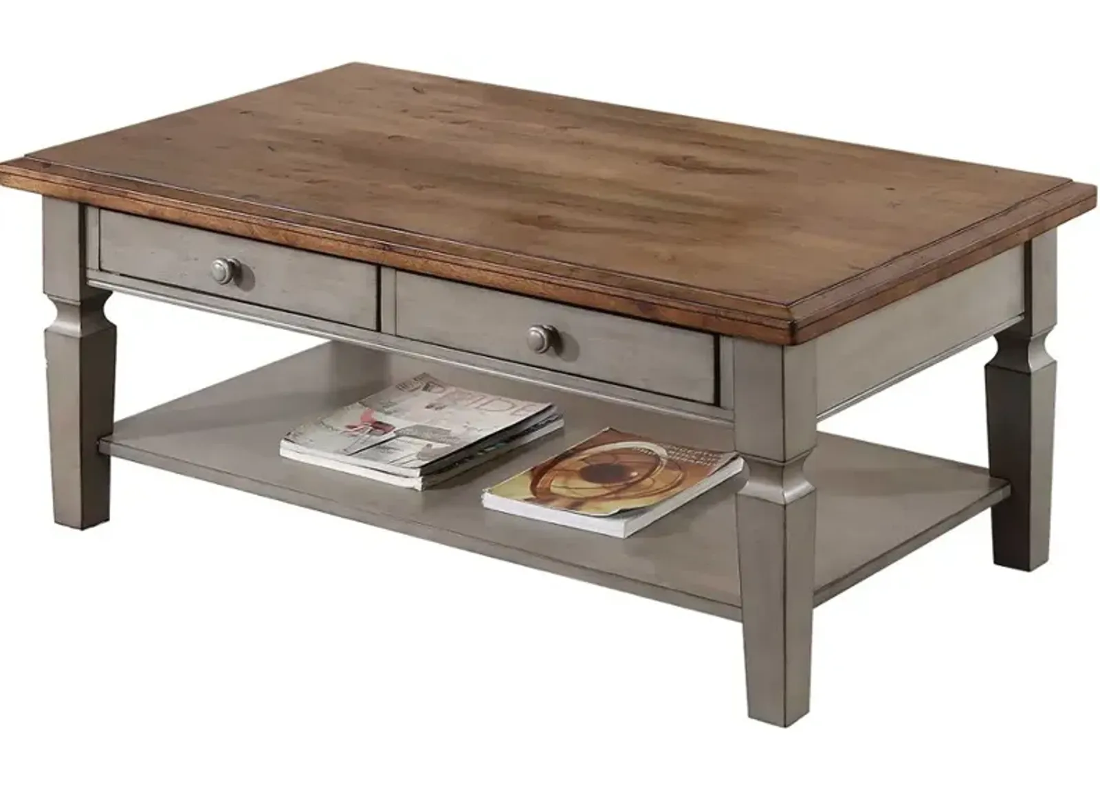 Barnwell Two Tone Coffee Table