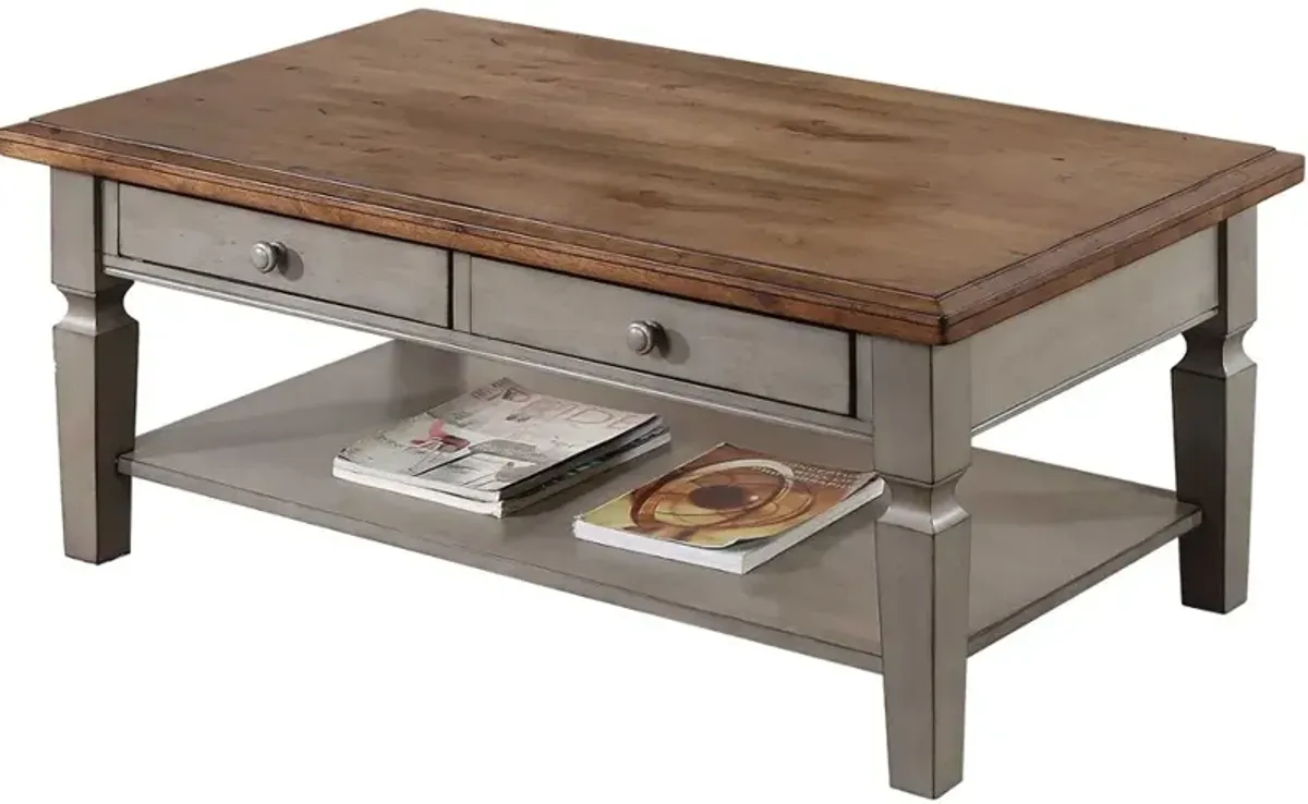 Barnwell Two Tone Coffee Table