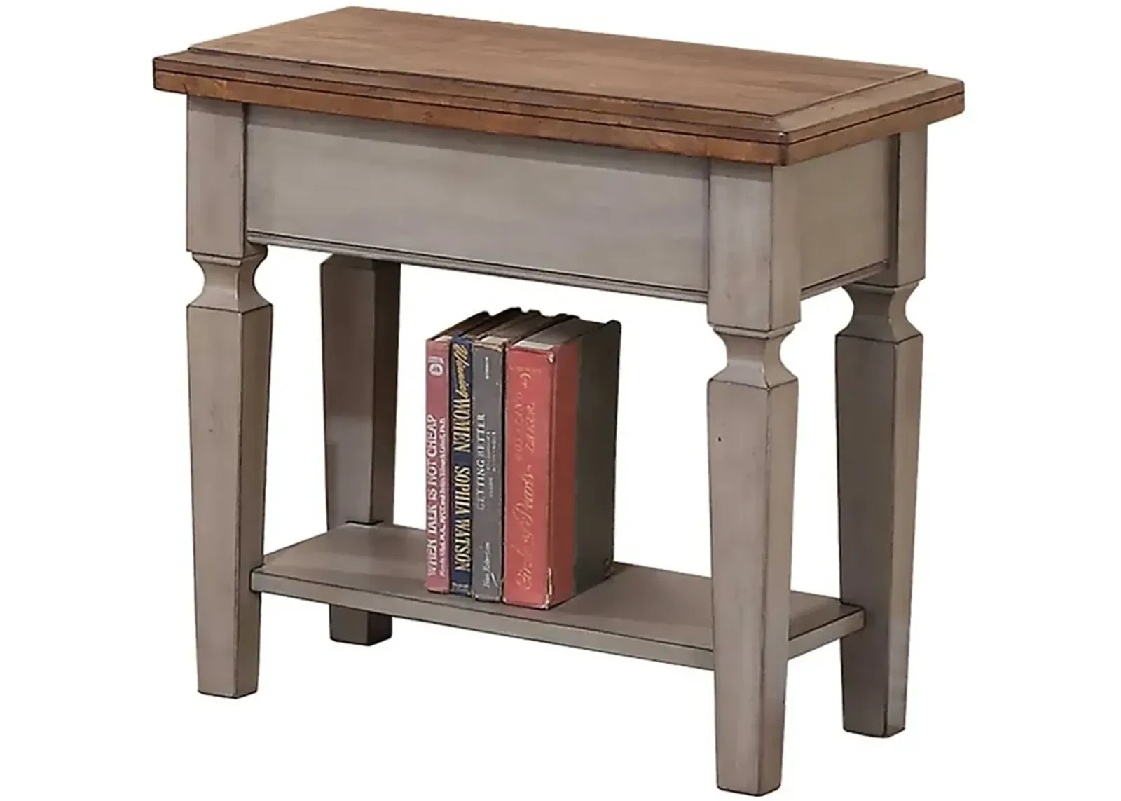 Barnwell Two Tone Side Table