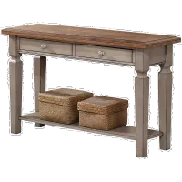 Barnwell Two Tone Console Table