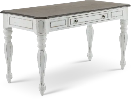 Magnolia Manor Antique White Lift-top Desk