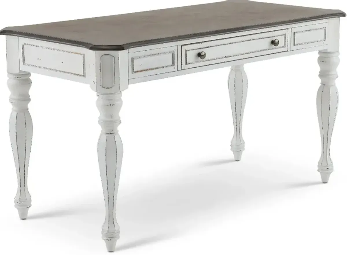 Magnolia Manor Antique White Lift-top Desk