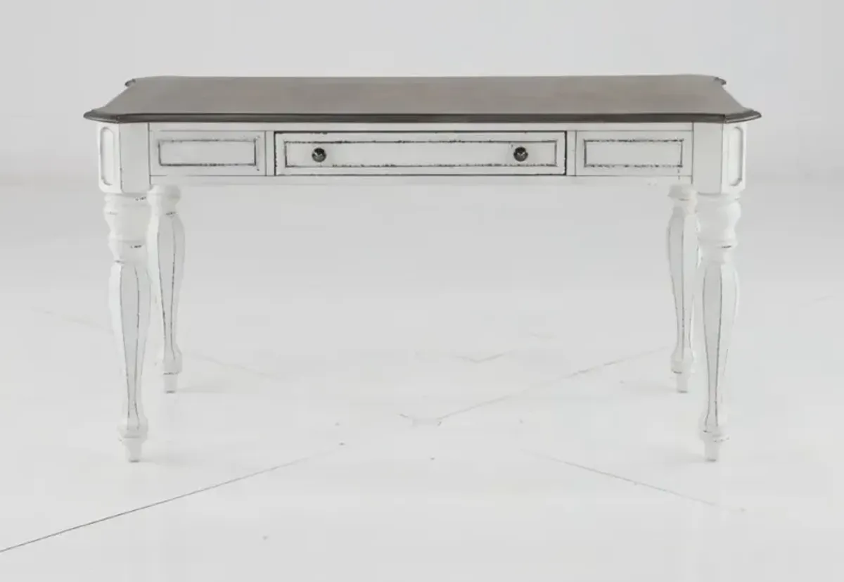 Magnolia Manor Antique White Lift-top Desk